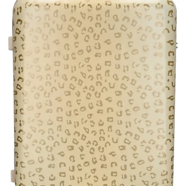 Velký cestovní kufr na kolečkách Zebra Travel 21493 L Gold