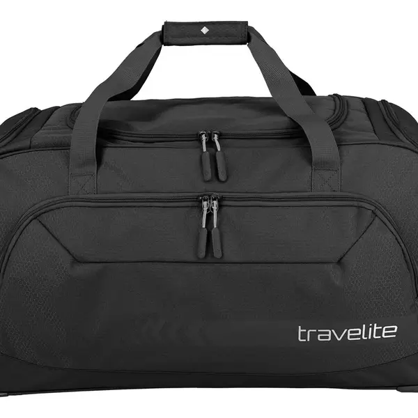 Cestovní taška na kolečkách Travelite Kick Off Wheeled Duffle XL Black