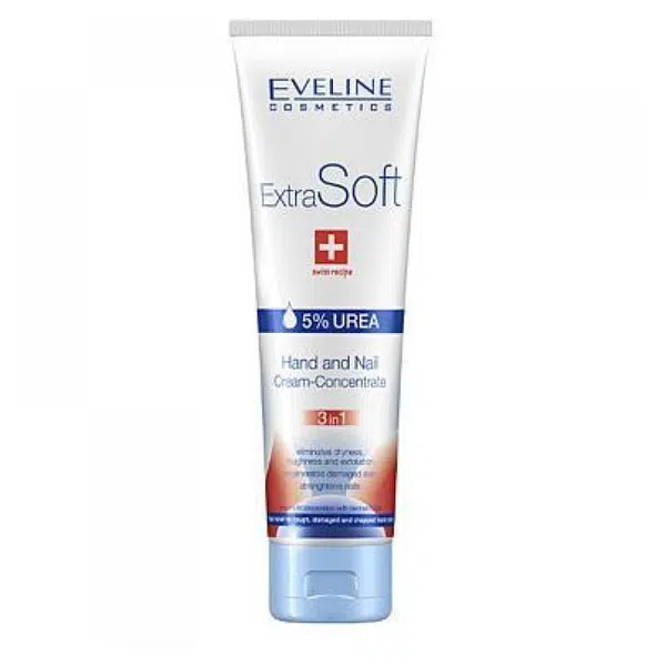 EVELINE Krém na ruce a nehty Extra Soft 3v1 100 ml
