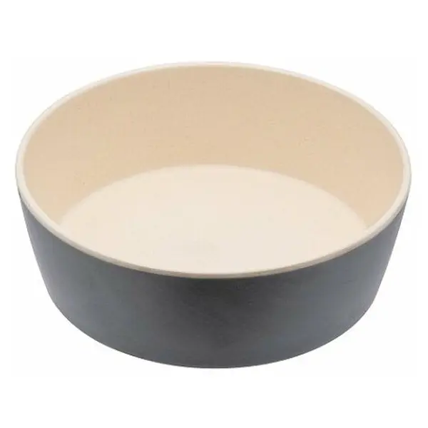 BECOBOWL Bambusová miska pro psa coastal grey vel. S 1 kus