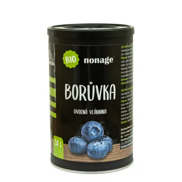 NONAGE Ovocná vláknina borůvka BIO 150 g