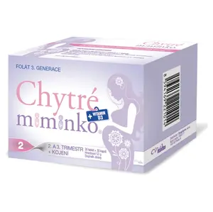 ONAPHARM Chytré miminko 2 methylfolát + vitamin D3 a DHA 30 tablet + 30 kapslí