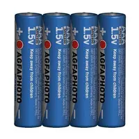 Baterie AAA (LR03) alkalická AGFAPHOTO Power 4ks / shrink