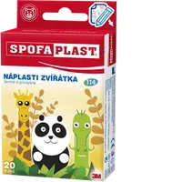 3M™ SPOFAPLAST 114 Dětské náplasti zvířátka 20 kusů