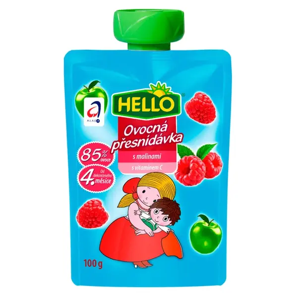 HELLO Kapsička s malinami 100 g x 12 kusů