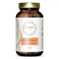 PURAVIA LABS Přírodní vitamin C (bio acerola) s Camu Camu 60 kapslí