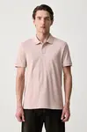 BOSS Orange  polo pánské bavlněné s elastanem Passenger