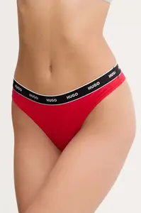 HUGO  Kalhotky brazilky  THONG STRIPE PYP