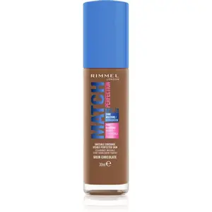 Rimmel Match Perfection tekutý make-up SPF 20 odstín 603N Chocolate 30 ml