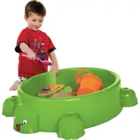 Pískoviště želva světle zelené s víkem