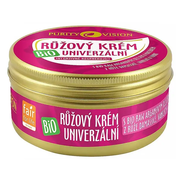 PURITY VISION Růžový krém univerzální BIO 70 ml