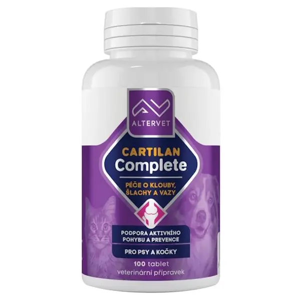 ALTERVET Cartilan complete kloubní výživa pro psy a kočky 100 tbl