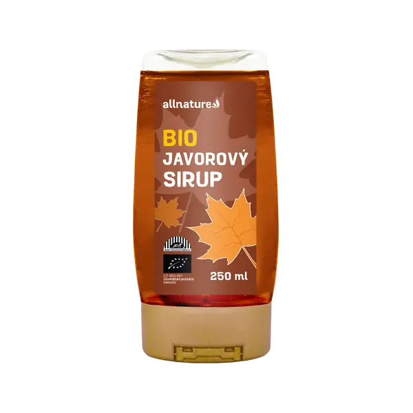 ALLNATURE Javorový sirup  250 ml BIO