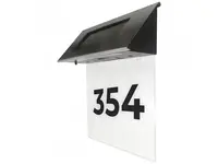 Svítidlo solární MagicHome SL2212498X s číslem domu - rozbaleno - poškozený obal