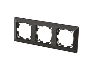 Rámeček trojnásobný EMOS A6004.6 antracit