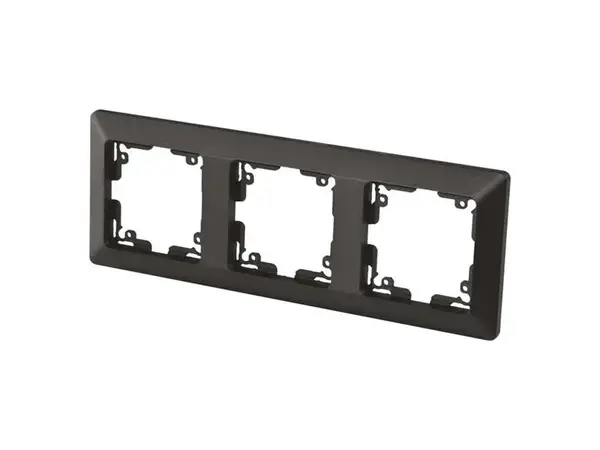 Rámeček trojnásobný EMOS A6004.6 antracit