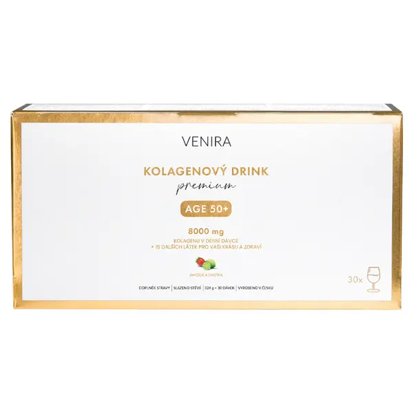 VENIRA PREMIUM kolagenový drink pro vlasy, nehty a pleť 324 g