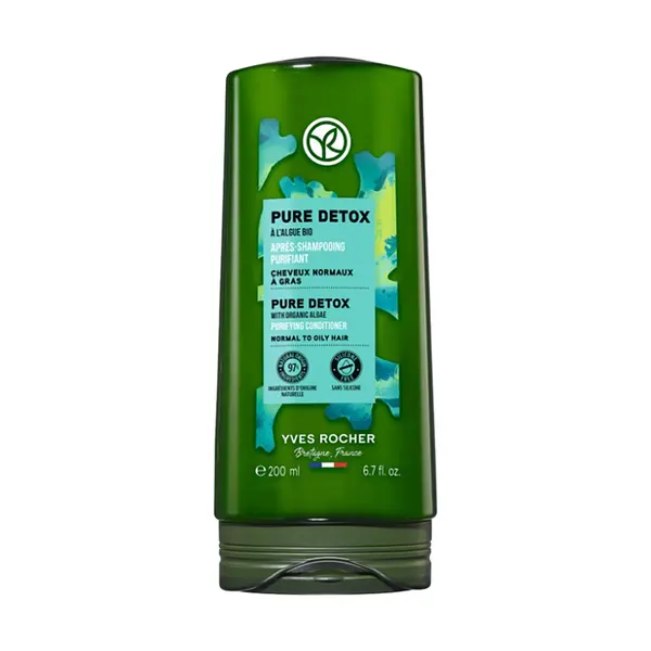 YVES ROCHER Detoxikační kondicionér s bio řasou 200 ml