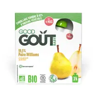 GOOD GOUT BIO Hruška 4x85 g