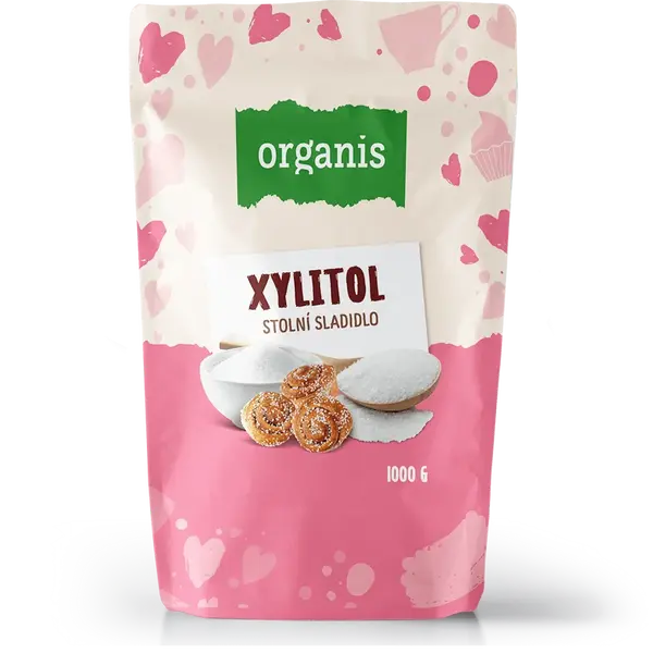 ORGANIS Xylitol cukr z břízy 1000 g