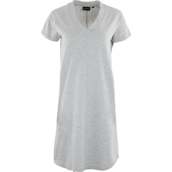 ALPINE PRO KRADA Dámské šaty, bílá, velikost