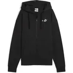 Puma ESSENTIALS SMALL NO.1 LOGO COMFORT FZ HOODIE Dámska mikina, čierna, veľkosť