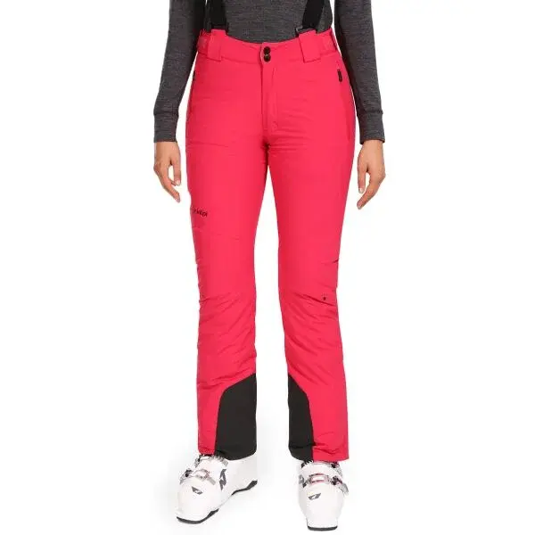 KILPI EURINA Dámské lyžařské kalhoty, růžová, velikost