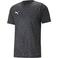 Puma TEAMULTIMATE JERSEY Pánský fotbalový dres, černá, velikost