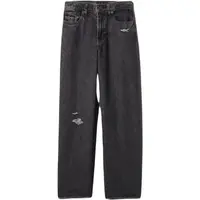 GAP LOW STRIDE Dívčí džíny, černá, velikost 6Y