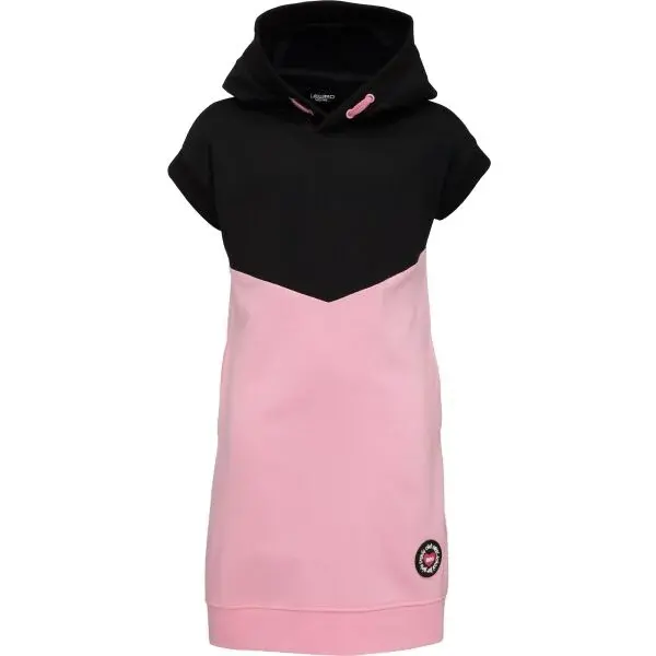 Lewro AIZAN Dívčí šaty, černá, velikost 116-122