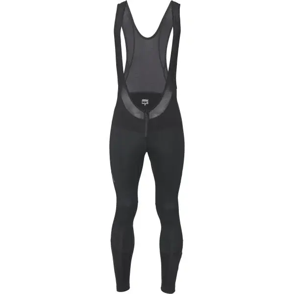 SILVINI MOVENZA BIB Pánské elastické kalhoty na běžky, černá, velikost