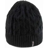 Finmark WINTER HAT Zimní pletená čepice, černá, velikost UNI
