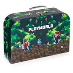 Oxybag 34 CM PLAYWORLD Výtvarný kufřík, tmavě zelená, velikost