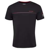 Lotto LOGO DUE TEE 1 II Pánské triko, černá, velikost