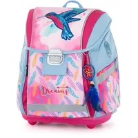 Oxybag HUMMINGBIRD Školní batoh, růžová, velikost