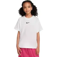 Nike SPORTSWEAR Dívčí triko, bílá, velikost