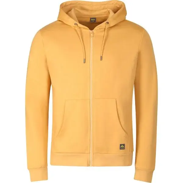 NAX MEM Pánská mikina, žlutá, velikost