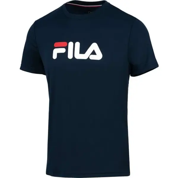 Fila T-SHIRT LOGO Pánské triko, tmavě modrá, velikost