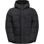 Jack Wolfskin ROEMERTOR Pánská péřová bunda, černá, velikost