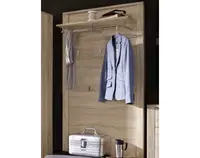 Nástěnný věšákový panel Go, dub sonoma