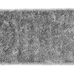 Koupelnová předložka Ella 50x80 cm, stříbrná