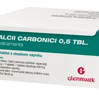 GLENMARK Calcii Carbonici 0.5g MVM 100 tablet 100 ks