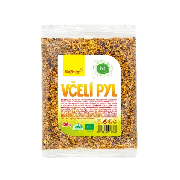 WOLFBERRY Včelí pyl BIO 100 g