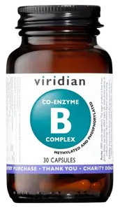 VIRIDIAN Co-enzyme B Complex 30 kapslí