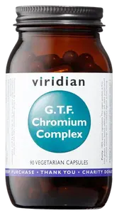 VIRIDIAN G.T.F. Chromium Complex  (Komplex zinku, ALA a chromu) 90 kapslí