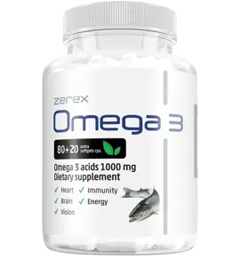 ZEREX Omega 3 1000mg, 100 kapslí