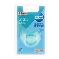 CANPOL BABIES Dudlík silikonový symetrický Pastels 18m+