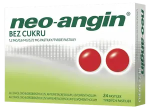 NEO-ANGIN bez cukru 24 pastilek