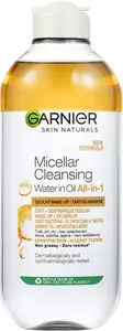 GARNIER dvoufázová micelární voda s olejem pro odstranění voděodolného make-upu 400 ml