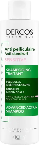 VICHY Dercos Šampon proti lupům pro citlivou vlasovou pokožku 200 ml